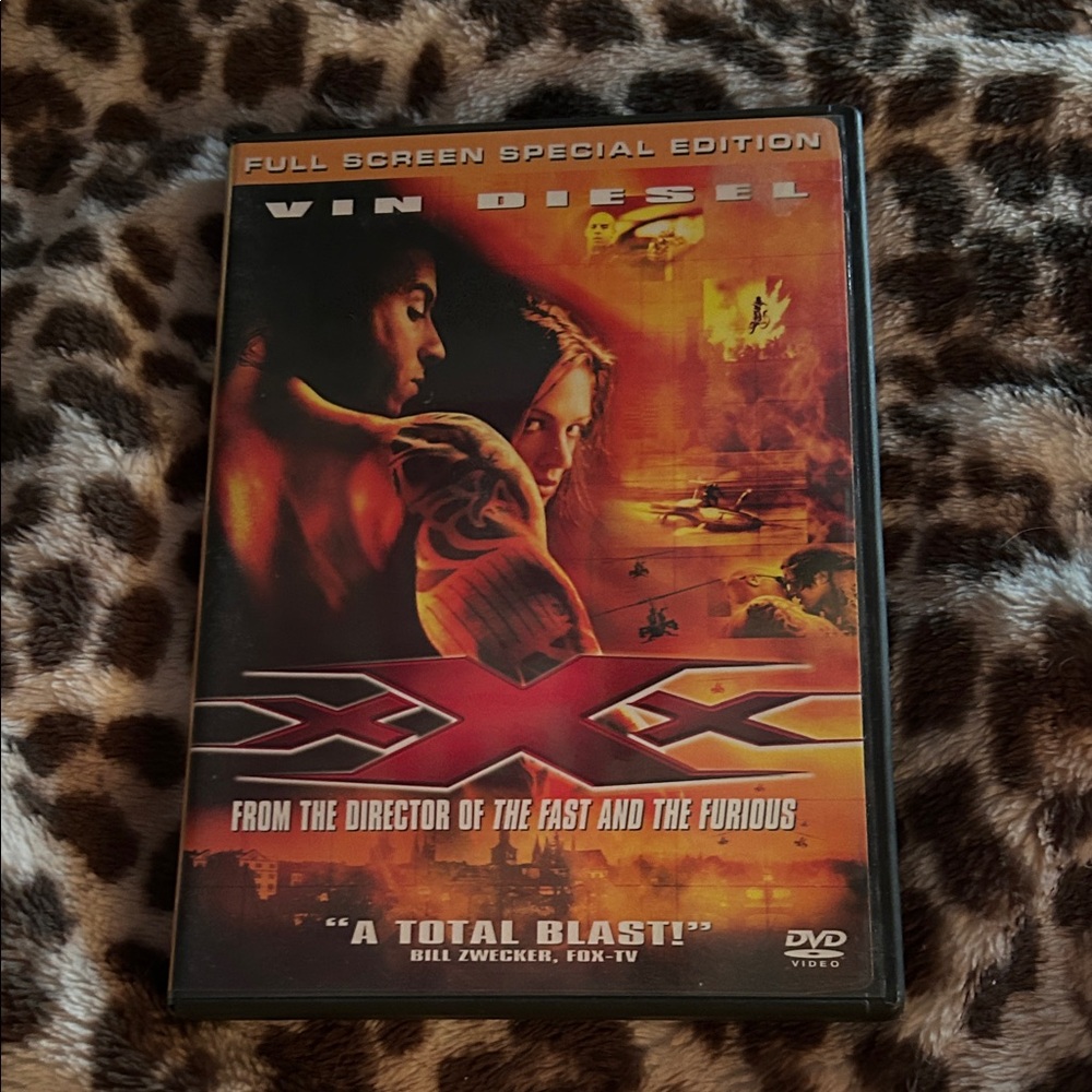 Diesel DVD — Orange and Black Action Cover